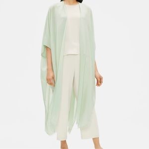 Eileen Fisher Organic Cotton / Silk Kimono